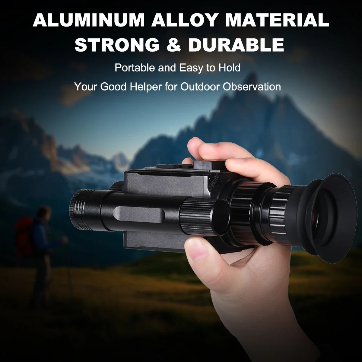 Megaorei HD 1080P Night Vision Monocular 5X Zoom IR 940nm