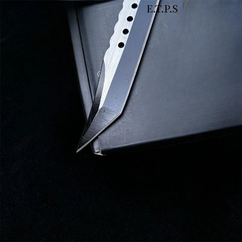DIY D2 Steel Multifunctional Survival EDC Pocket Knife