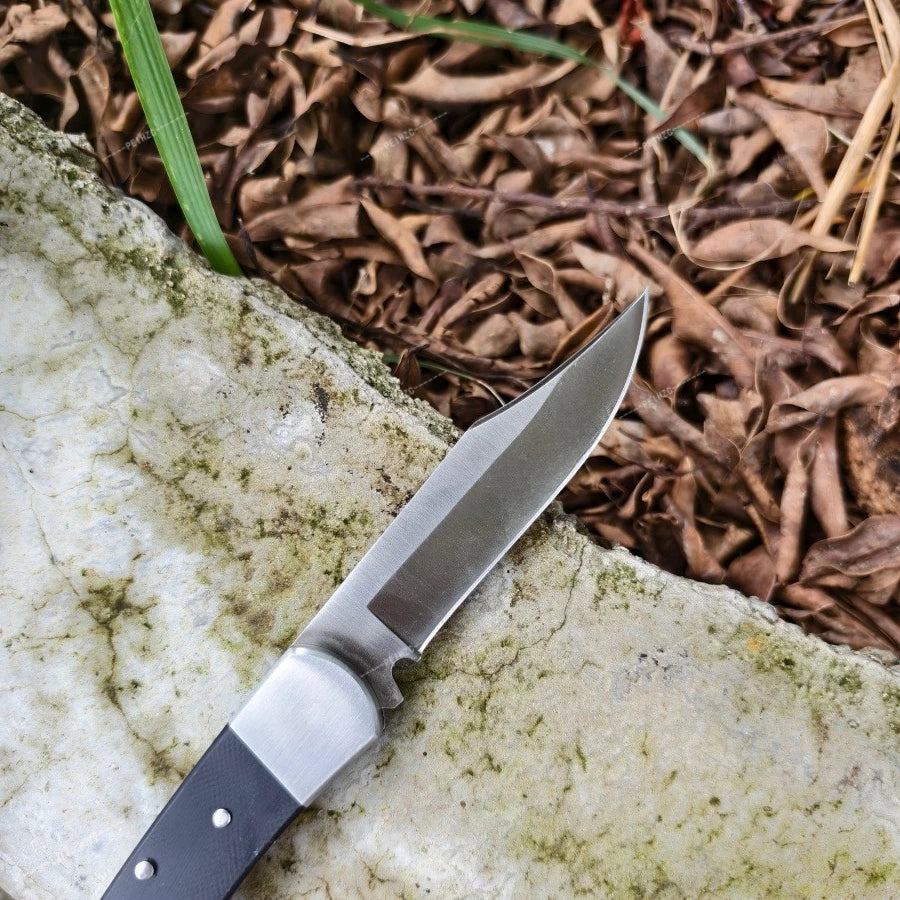 DIY Supplies Outdoor D2 Blade Knife With G10 Handle For Camping And Emergencies