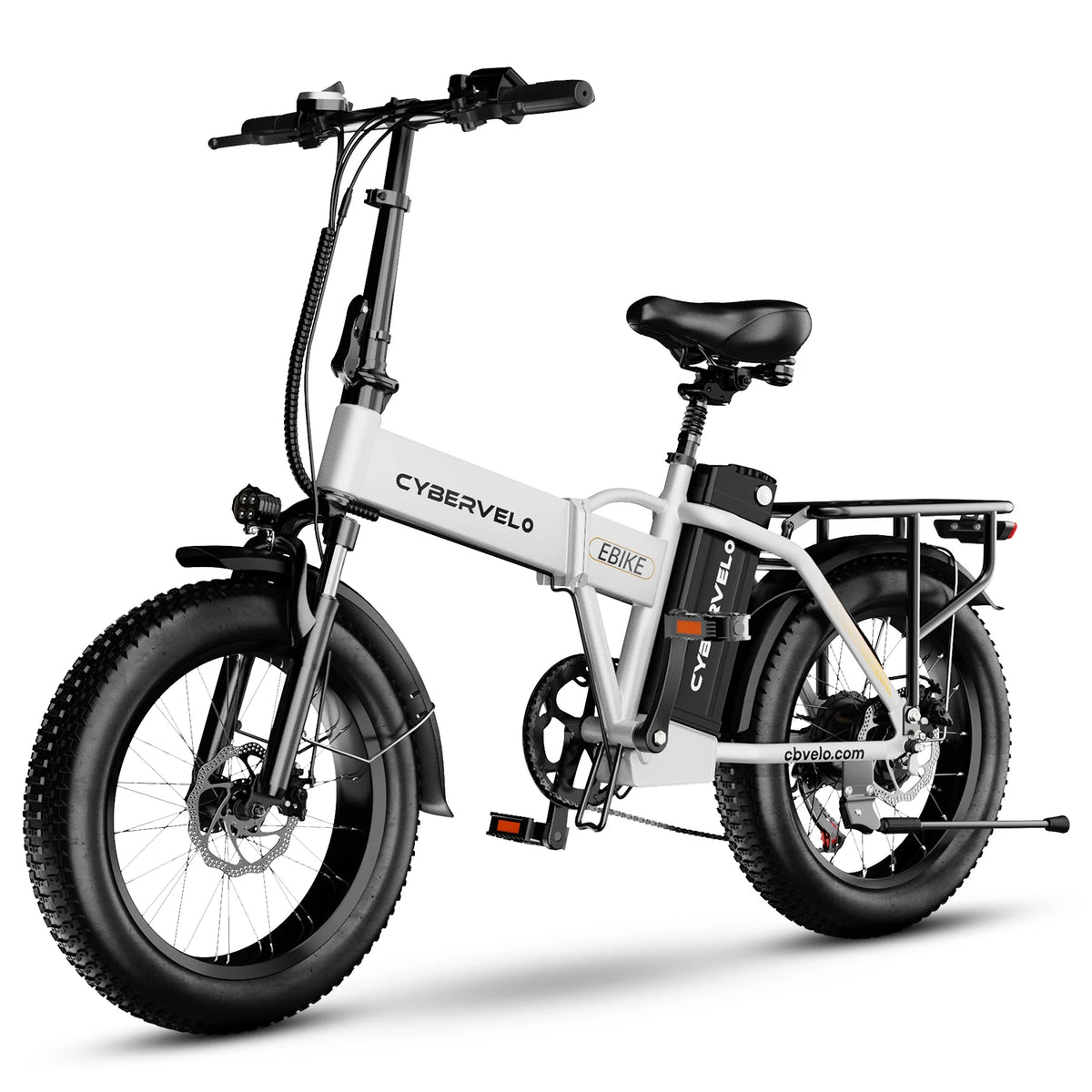 CYBERVELO EK4 Folding 1000W Electric Bike 48V Battery