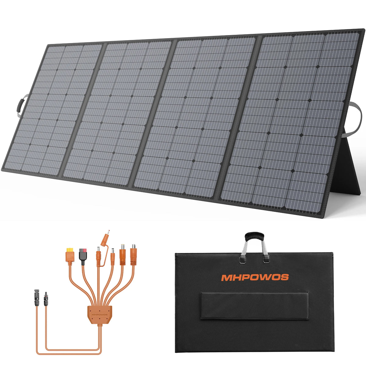 MHPOWOS 400W Portable Foldable Solar Panel Charger