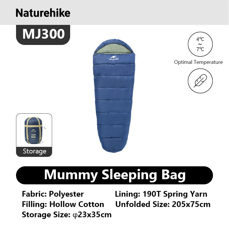 Naturehike Mummy Sleeping Bag for Adults Ultra Winter Warm