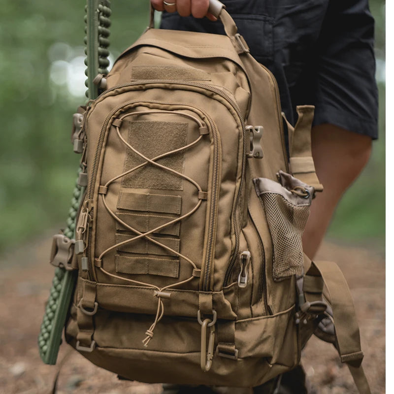 LQARMY Outdoor Tactical Backpack Large Capacity Rucksack