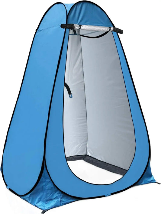 Pop Up Privacy Shower Tent For Two People Portable Setup