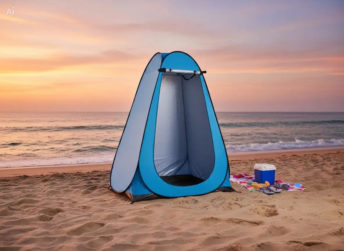 Pop Up Privacy Shower Tent For Two People Portable Setup