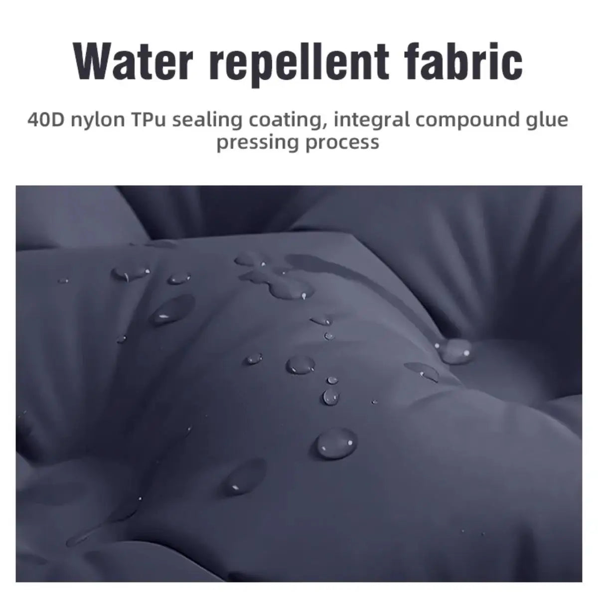 Foldable Outdoor Camping Inflatable Mattress for Indoor Use