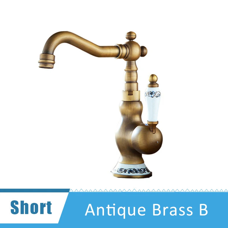 Suguword Single Hole Kitchen Sink Mixer Faucet With Swivel Spout