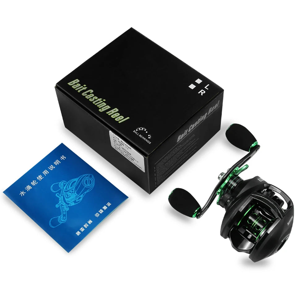 LINNHUE Best Baitcasting Reel BS2000 8.1:1 High Speed
