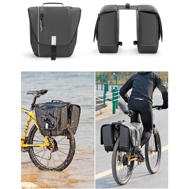 Rockbros Waterproof Rear Rack Double Side Bike Trunk Bag