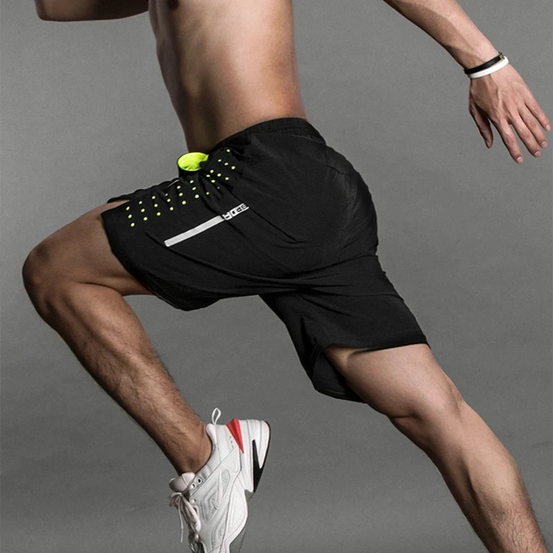 Rockbros Quick Dry Reflective Road Cycling Shorts For Men