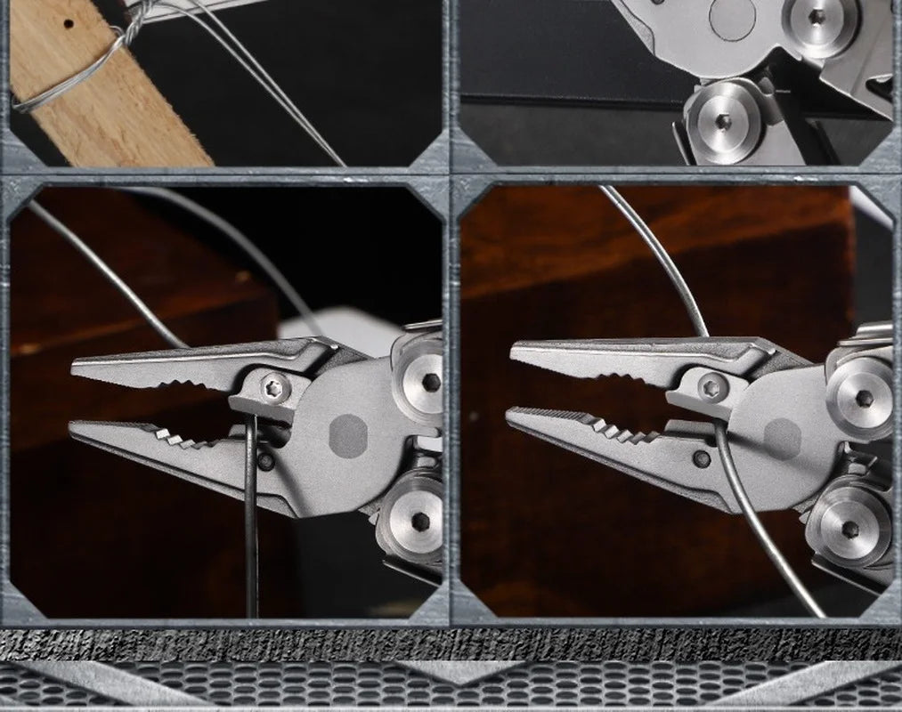 Daicamping DL10 Pocket Multi Tool Kit Folding Knife Pliers
