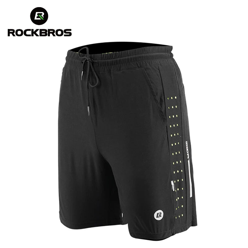 Rockbros Quick Dry Reflective Road Cycling Shorts For Men
