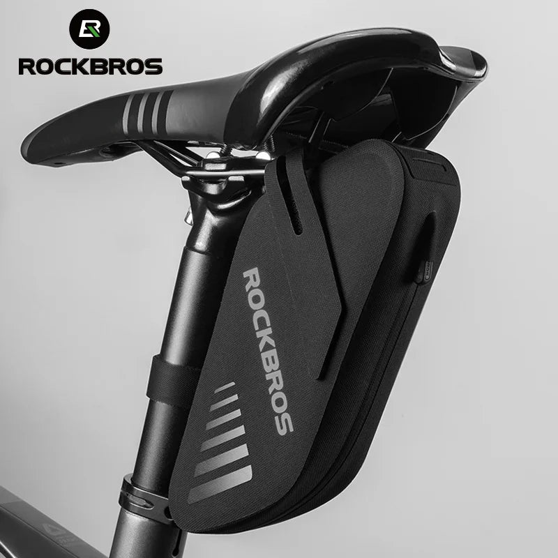 Rockbros Reflective Waterproof Nylon Bicycle Rear Saddle Bag