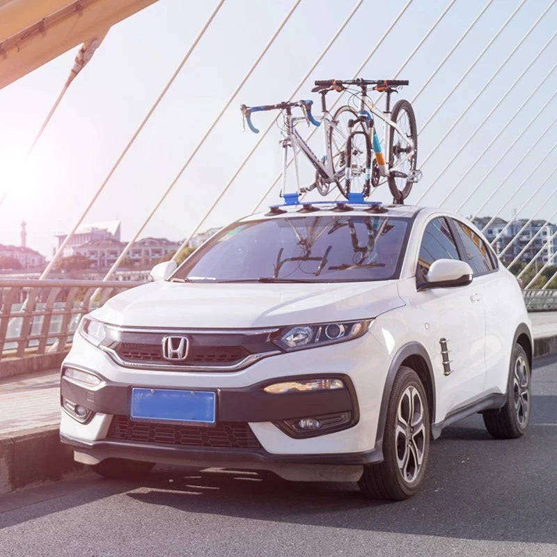 ROCKBROS Bike Roof Rack Carrier With Suction Cup Mount For Car