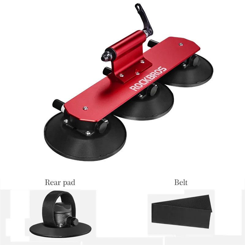 ROCKBROS Bike Roof Rack Carrier With Suction Cup Mount For Car