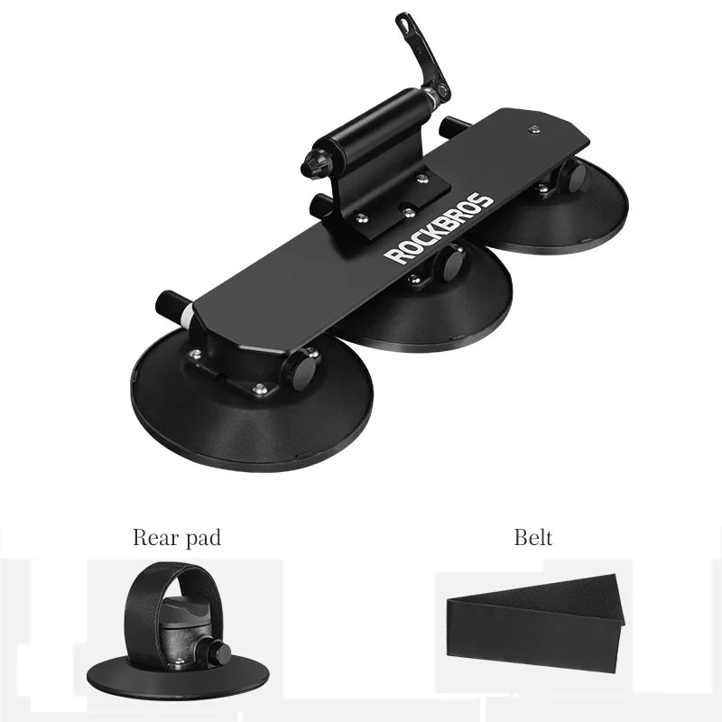 ROCKBROS Bike Roof Rack Carrier With Suction Cup Mount For Car