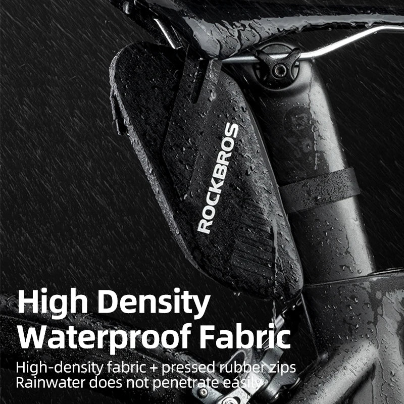 Rockbros Reflective Waterproof Nylon Bicycle Rear Saddle Bag