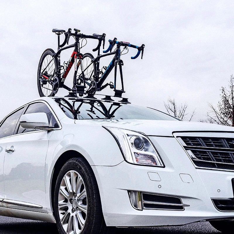 ROCKBROS Bike Roof Rack Carrier With Suction Cup Mount For Car