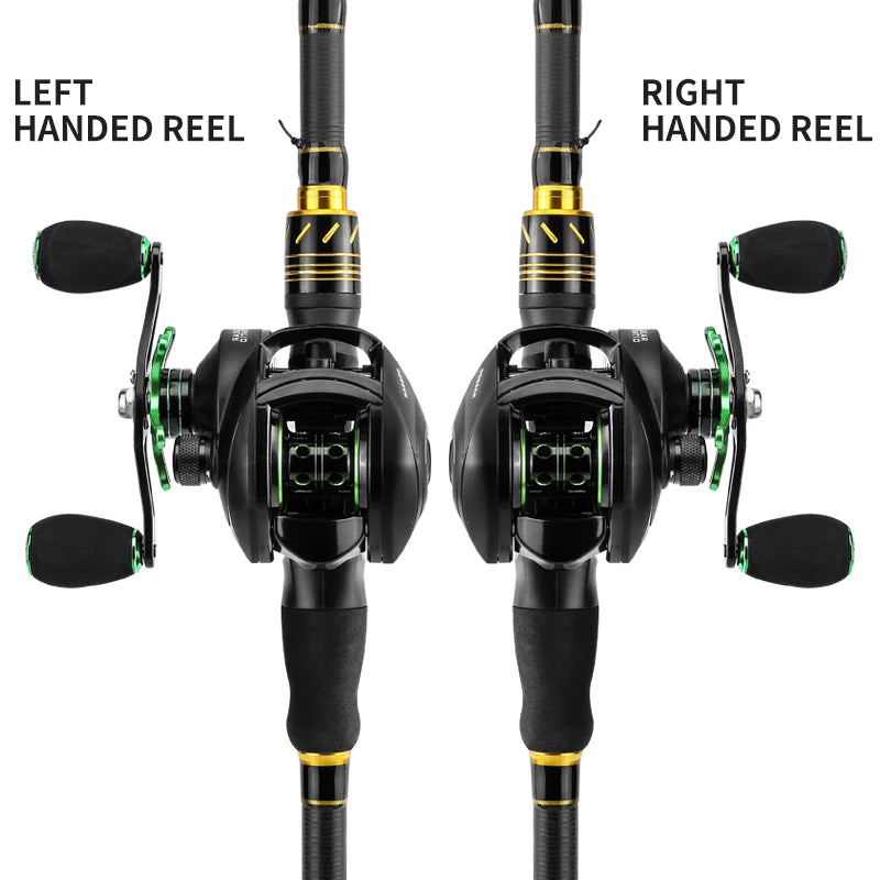 LINNHUE Best Baitcasting Reel BS2000 8.1:1 High Speed