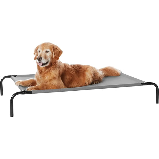 NBVCX Elevated Cooling Breathable Dog Bed With Metal Frame