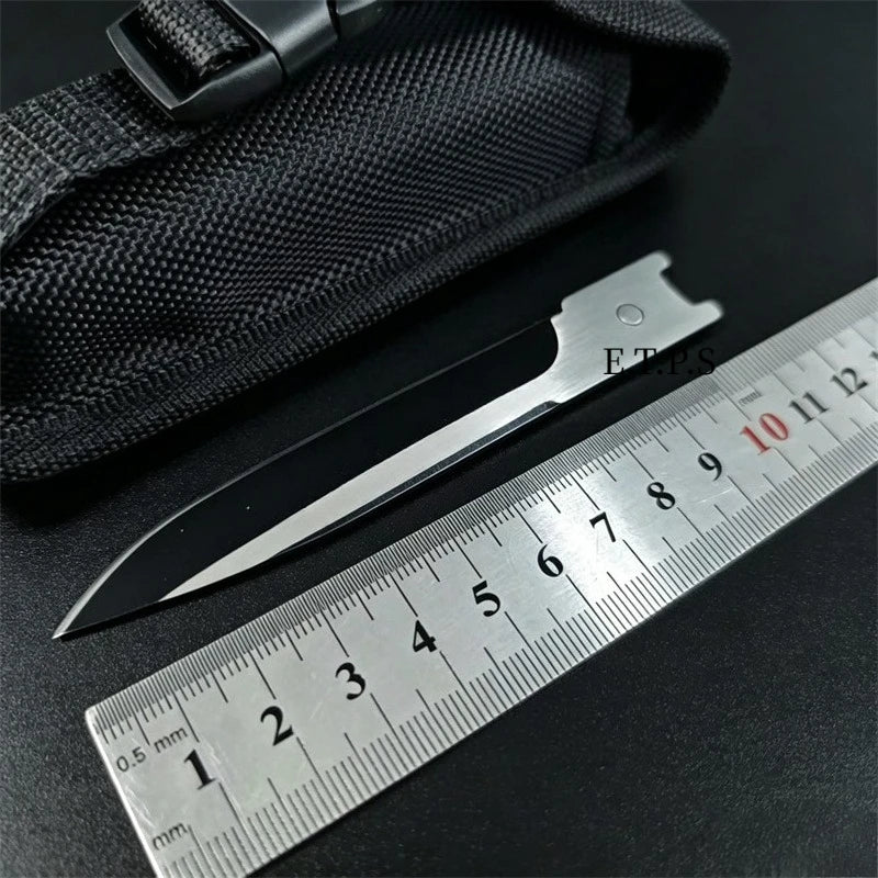DIY D2 Steel Multifunctional Survival EDC Pocket Knife