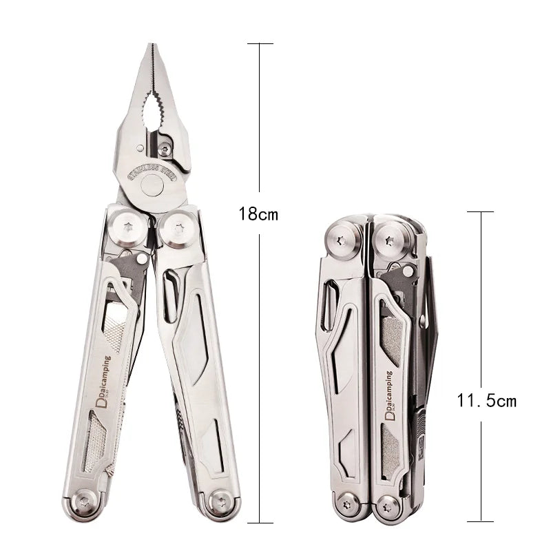 Daicamping DL30 Multitool Pliers Scissors Survival Gear
