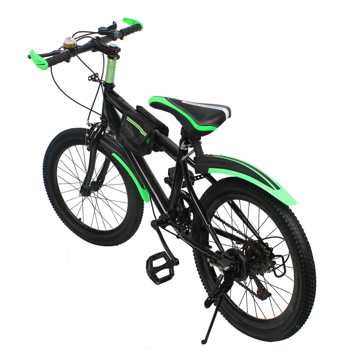 Children's Mountain Bike 7 Speed With Storage Bag And Bell