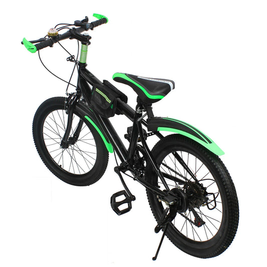Children's Mountain Bike 7 Speed With Storage Bag And Bell