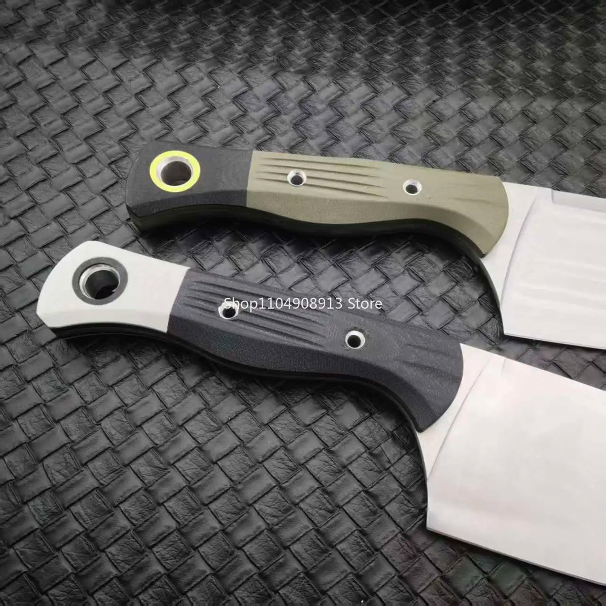 Heavy Duty G10 Handle Stainless Steel Fixed Blade Utility Knife