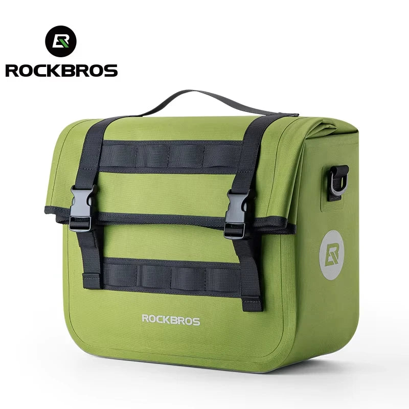 ROCKBROS Foldable Bicycle Saddle Bag Waterproof Large Capacity