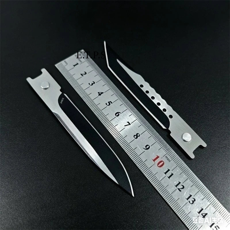 DIY D2 Steel Multifunctional Survival EDC Pocket Knife