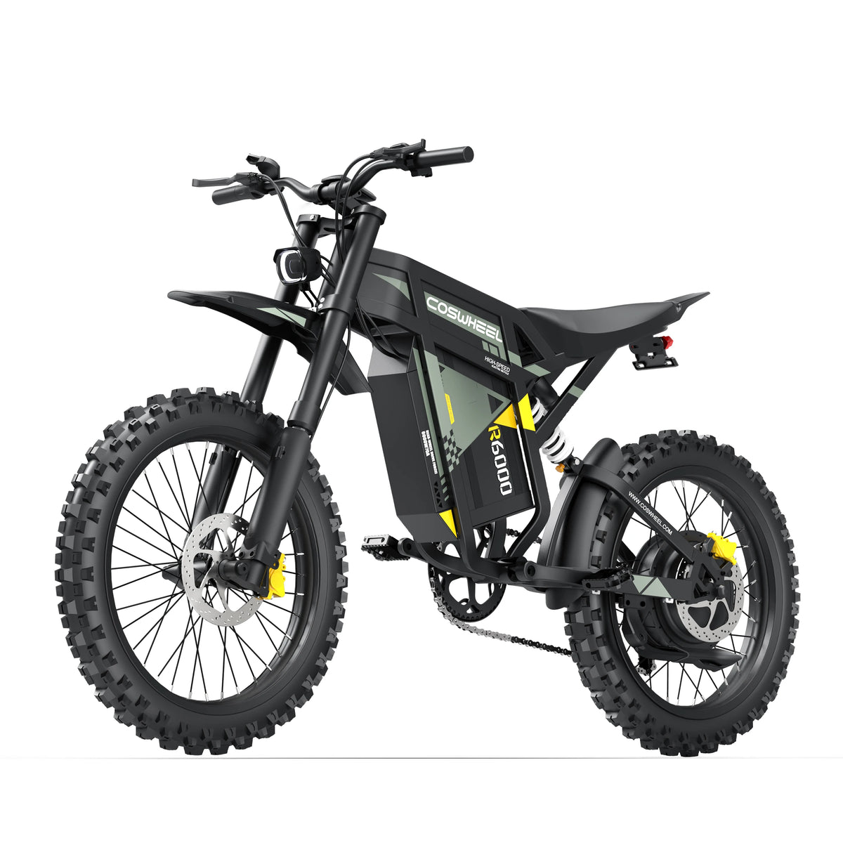 Coswheel R6000 7000W Off Road Electric Bike 60V 30Ah