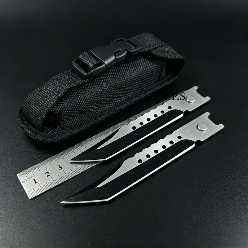 DIY D2 Steel Multifunctional Survival EDC Pocket Knife
