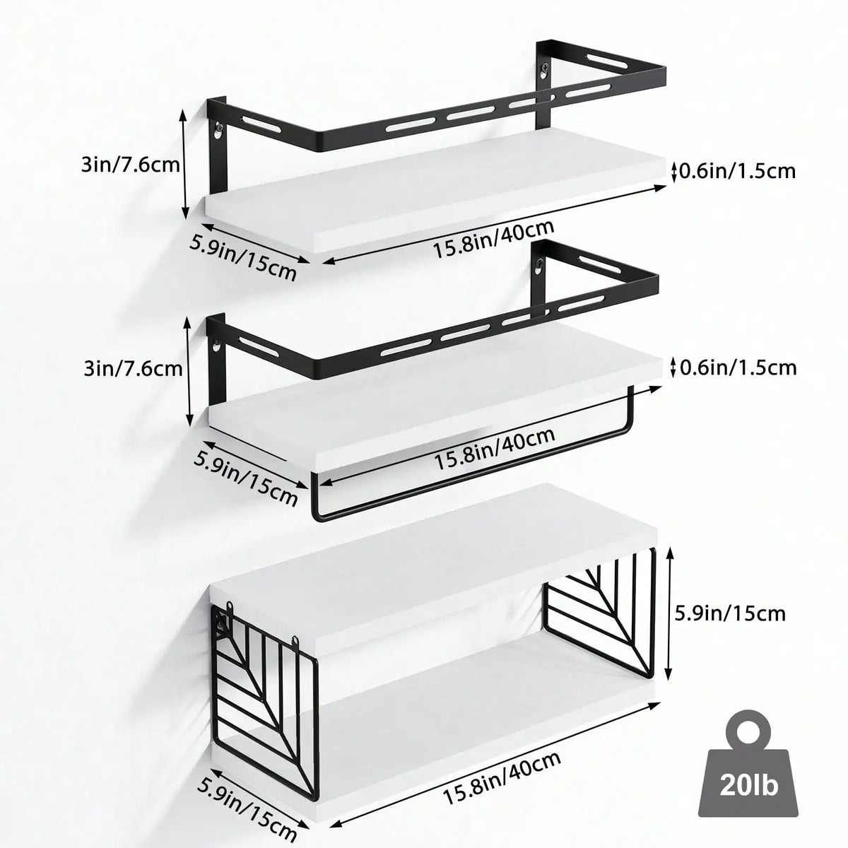 Wall Mounted Bathroom Shelves Over Toilet Rustic Wood With Metal Frame