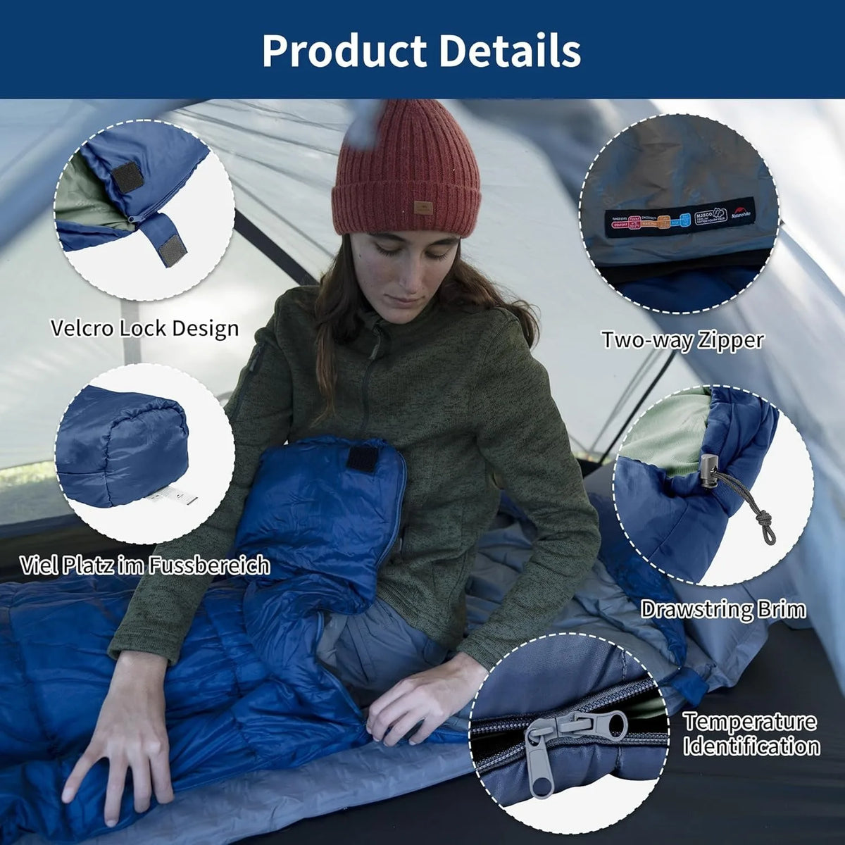 Naturehike Mummy Sleeping Bag for Adults Ultra Winter Warm