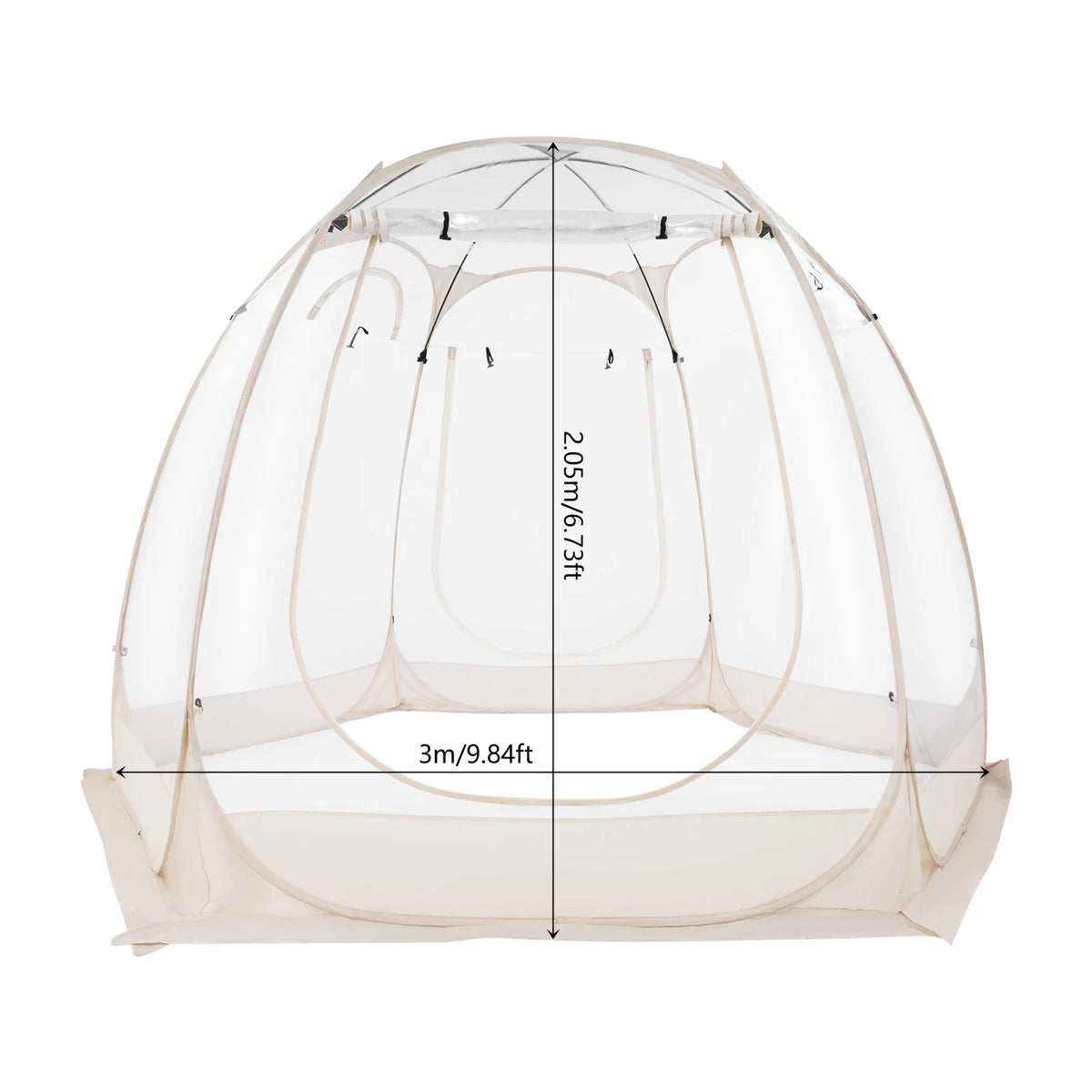 Pop Up Bubble Tent For Garden Courtyard And Outdoor Backyards
