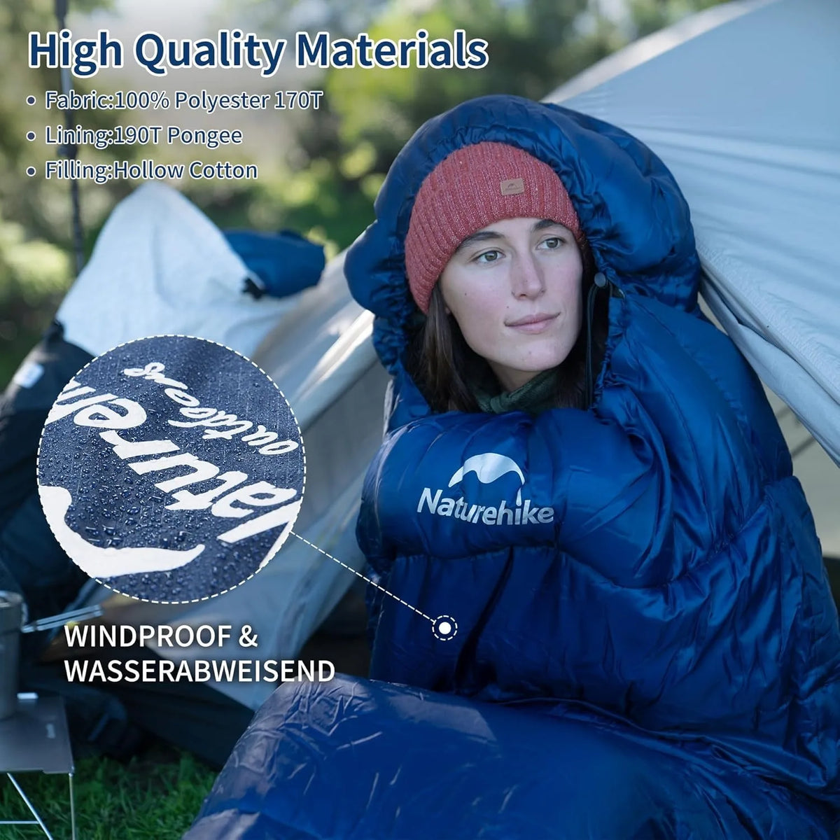 Naturehike Mummy Sleeping Bag for Adults Ultra Winter Warm