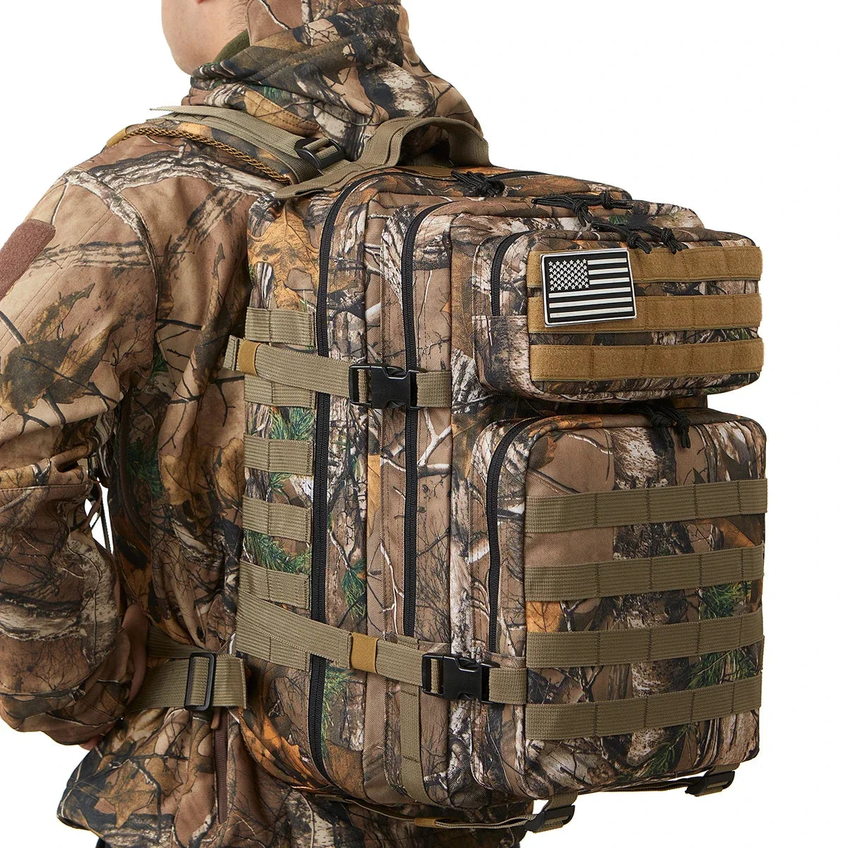 ReFire Gear Large Capacity Outdoor Tactical Backpack For Hiking Camping