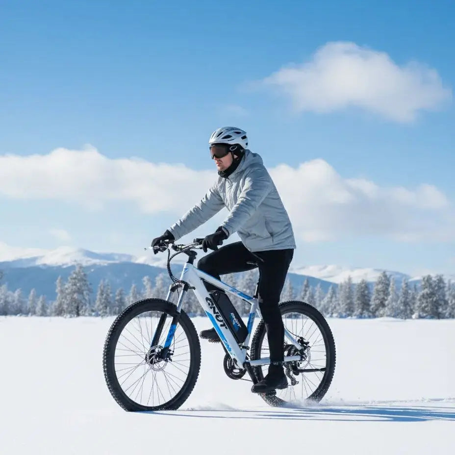 QNUT 1000W Electric Mountain Bike 36V Battery 21 Speed Offroad