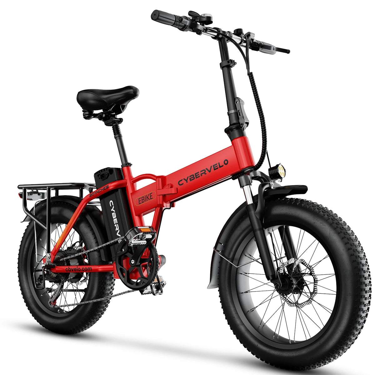 CYBERVELO EK4 Folding 1000W Electric Bike 48V Battery
