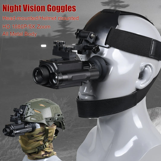 Megaorei HD 1080P Night Vision Monocular 5X Zoom IR 940nm