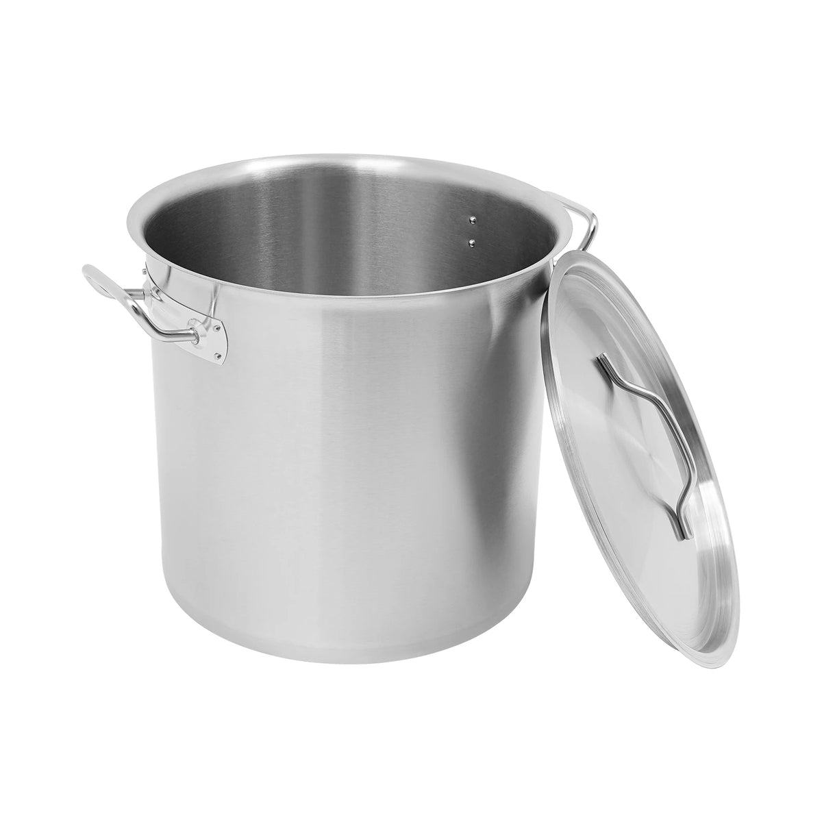 Stainless Steel Stock Pot With Lid For Family And Commercial