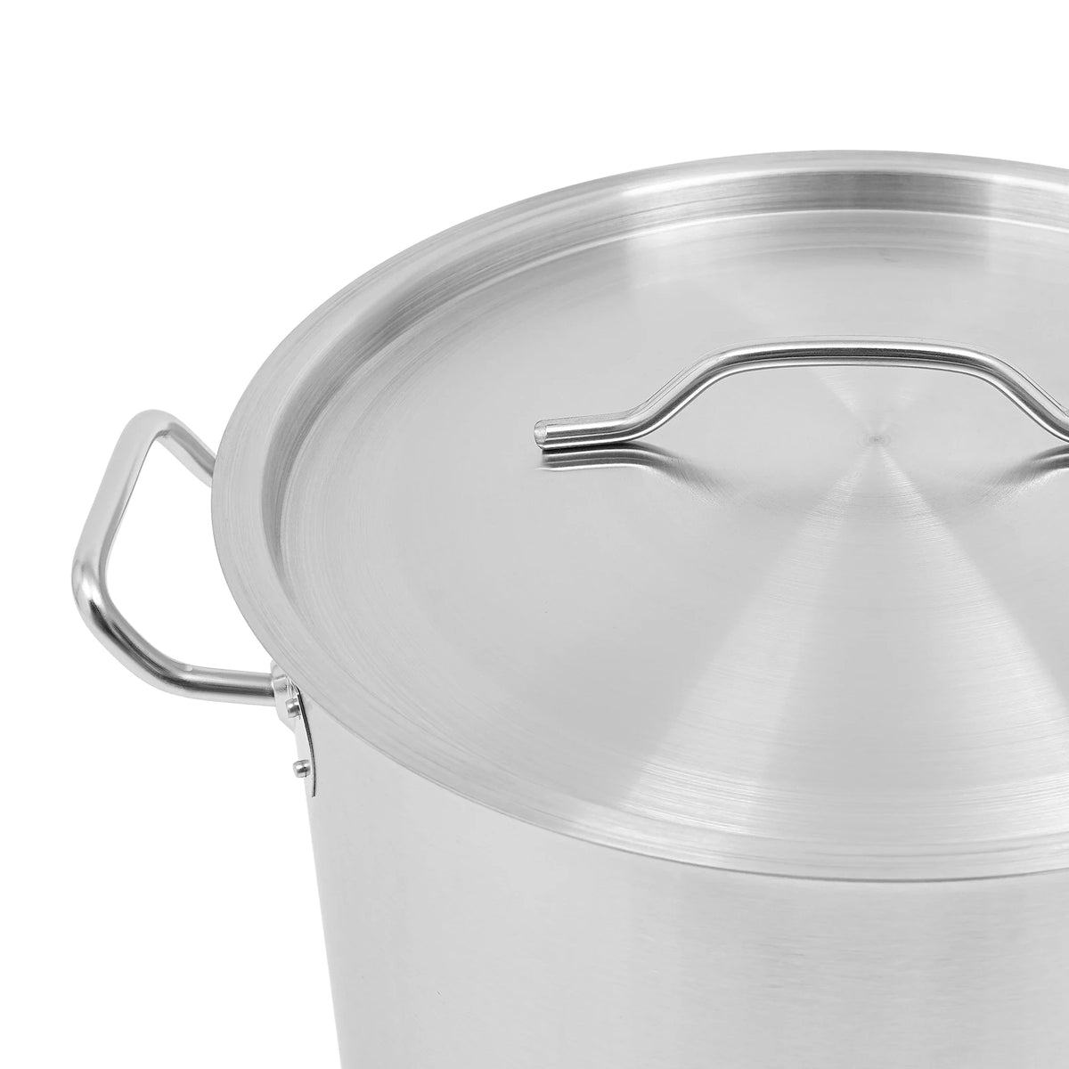 Stainless Steel Stock Pot With Lid For Family And Commercial
