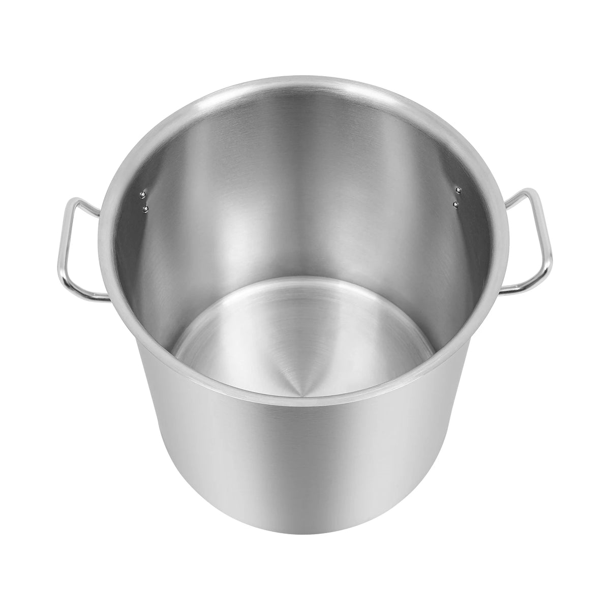 Stainless Steel Stock Pot With Lid For Family And Commercial