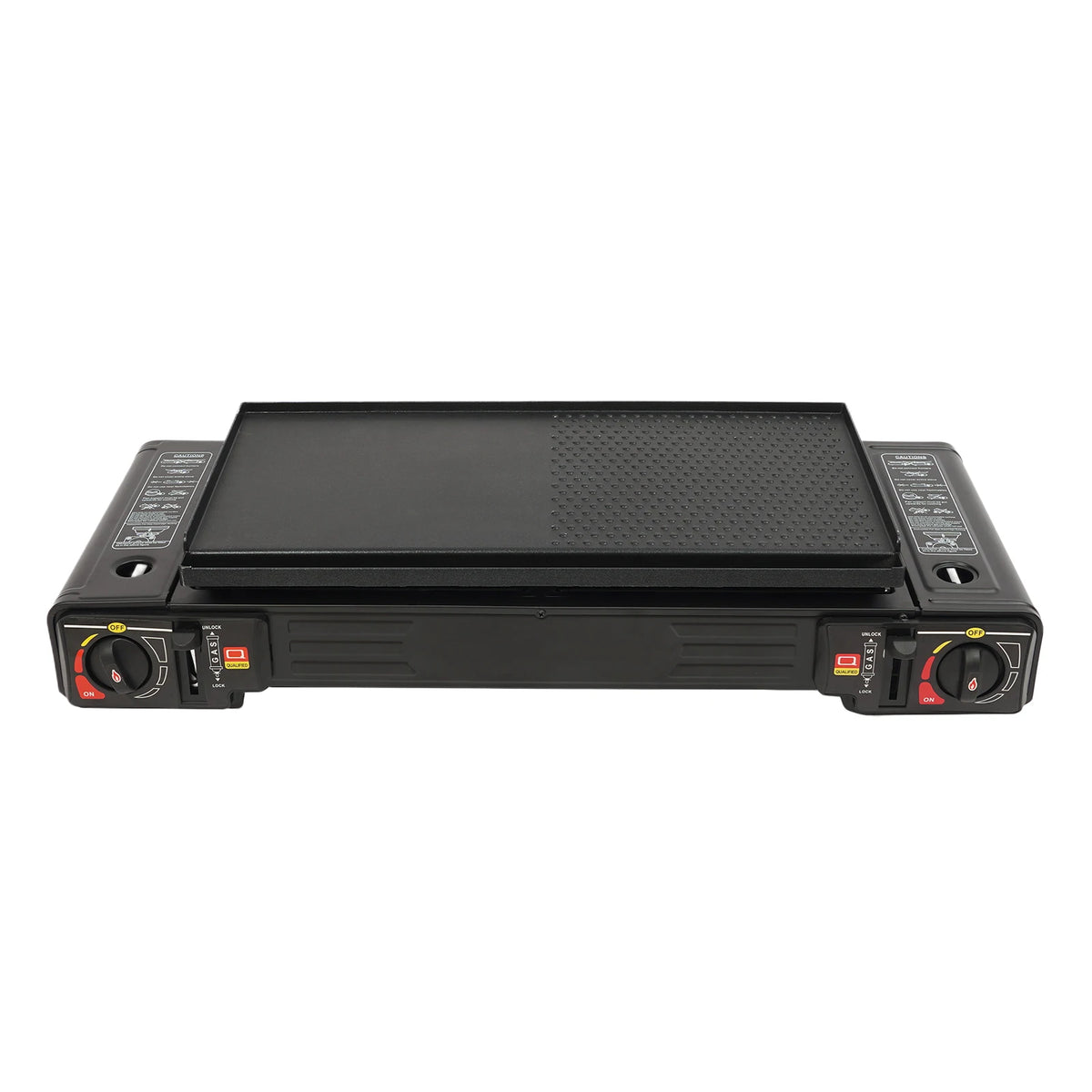 Two Burner Portable Camping Stove 2500W With Ignition And Case