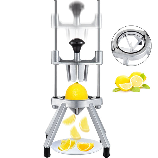 SucceBuy Stainless Steel Lemon Wedge Slicer Fruit Vegetable Cutter