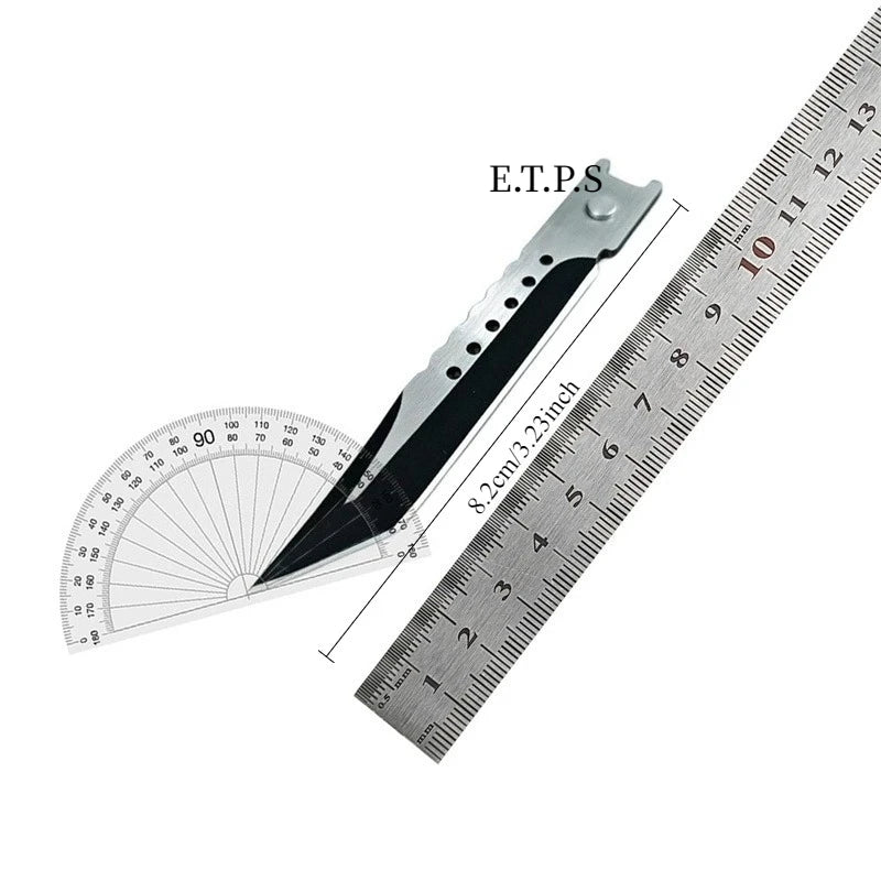 DIY D2 Steel Multifunctional Survival EDC Pocket Knife