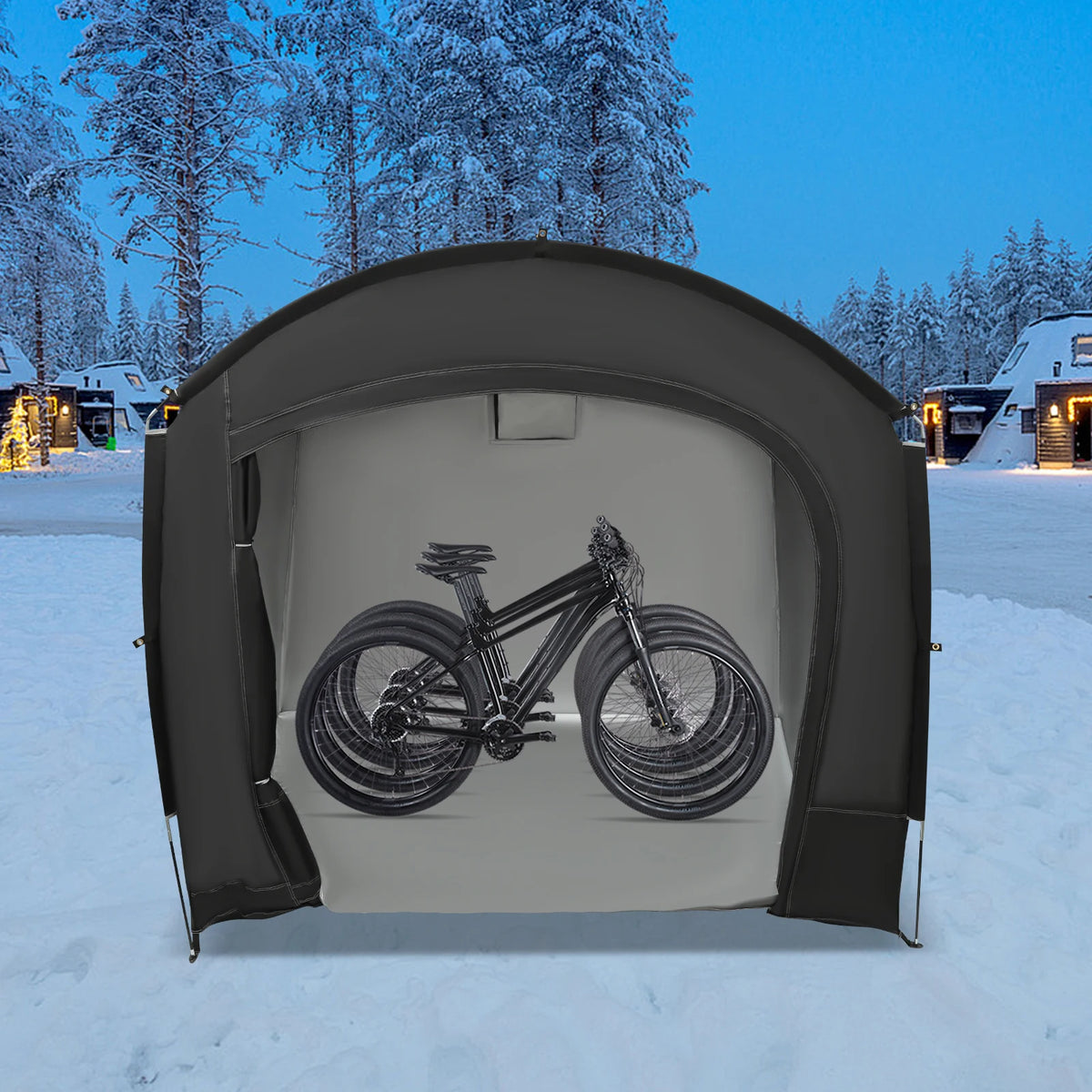 Bike Storage Shed For 1 To 4 Bikes Waterproof Shelter