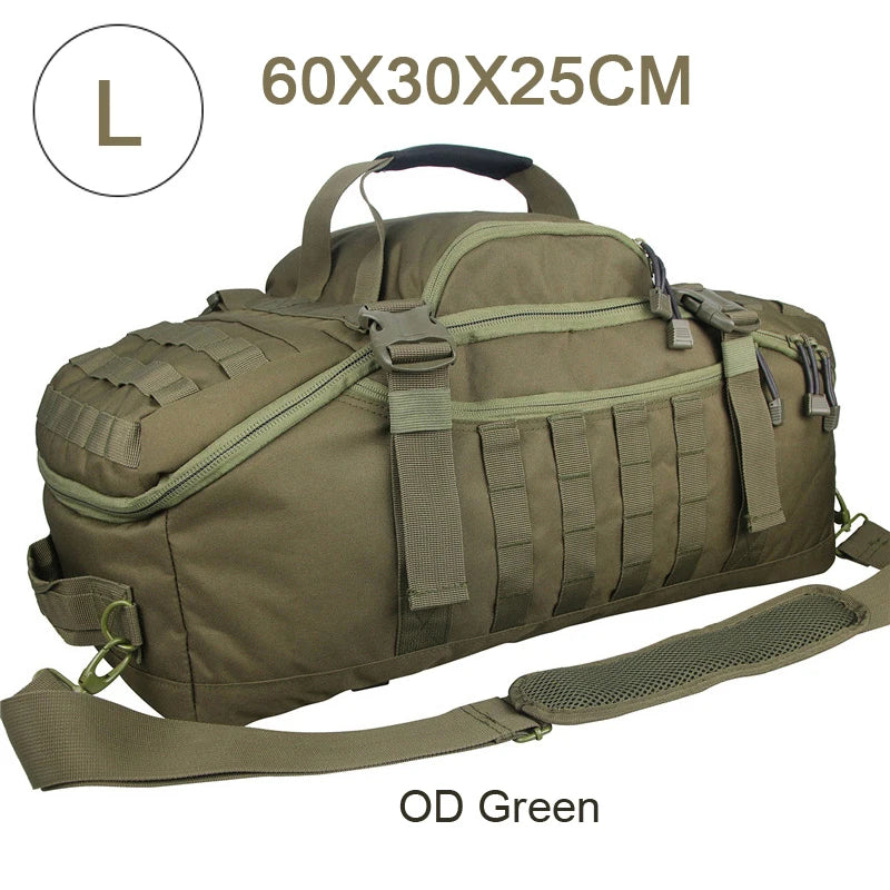 LQARMY Molle Tactical Backpack For Hiking Camping Travel