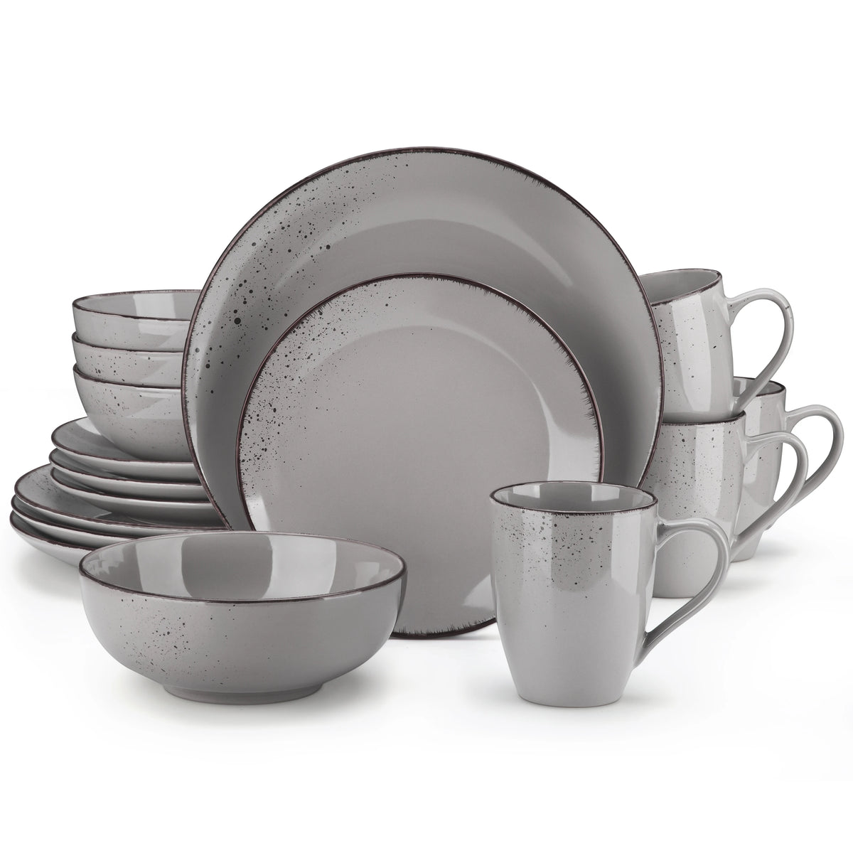 Malacasa Navia Ceramic Dinnerware Set Classic Tableware Collection